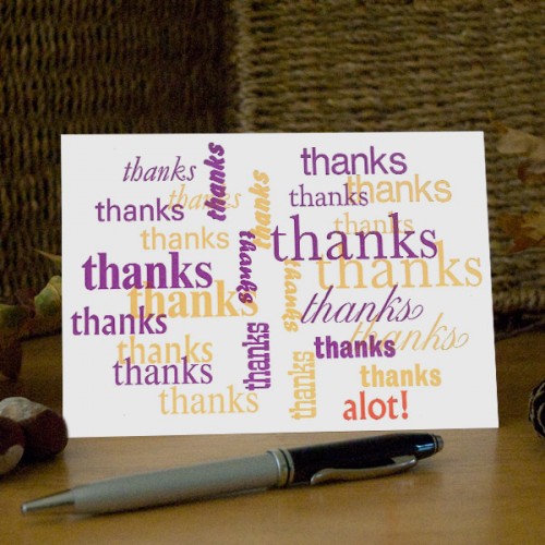 Thank You Card